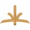 Ekena Millwork Davenport Rough Sawn Timber Gable Bracket, Western Red Cedar, 48"W x 30"H x 4"D x 4"F, 15/12 Pitch GBW048X30X0404DAV00RWR - alternate 1